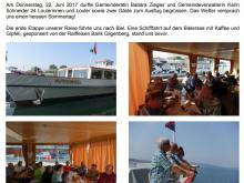 Bott Beitrag vom Juli 2017: AUSFLUG 60+ ins Seeland