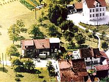 Obere Vorstatt und Schulhaus in den 1950er Jahren