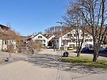 Blick in die Vorstatt von Süden her