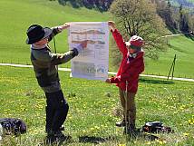 Kurze Präsentation der Landschaft durch Th. und B. Mosimann