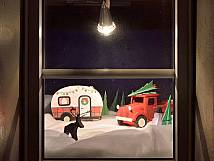 Campieren zur Weihnachtszeit - Adventsfenster 2020